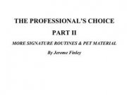 Jerome Finley - The Professionals Choice II